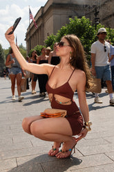 Neri Bead Cut Out Tank Top