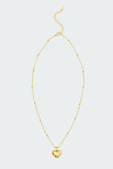 Heart Of Gold Necklace