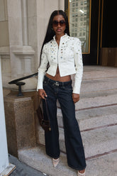 Elira Iridescent Fitted Jacket