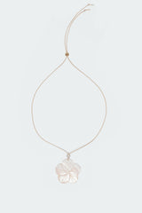 Beachy Flower String Necklace