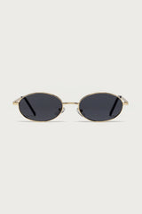 Naomie Oval Metal Sunglasses