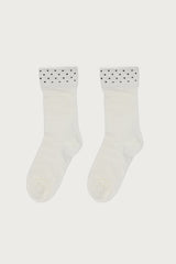 Pointelle Polka Dot Socks