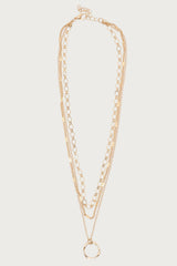 Mixed Chain Layered Necklace