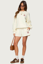 Cherry Babe Sweat Shorts