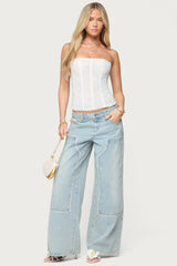 Reed Sheer Mesh Corset