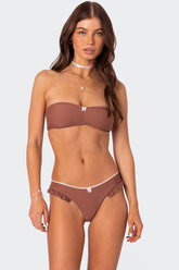 Maggie Bandeau Bikini Top