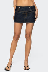 Mayanne Denim Mini Skirt