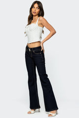 Tilda Low Rise Flared Jeans