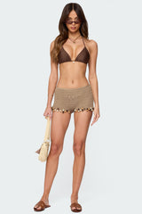 Kairi Bead Crochet Shorts