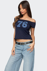 76 Off Shoulder Top