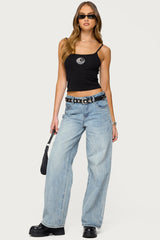 Rhinestone Magic 8 Tank Top