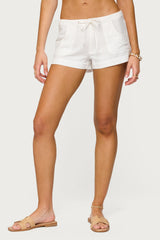 Hollis Linen Look Shorts
