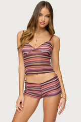 Zigzag Stripe Tank Top