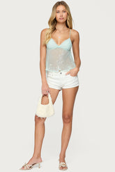 Jagger Low Rise Denim Shorts