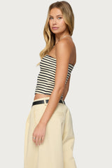 Odora Striped Tube Top