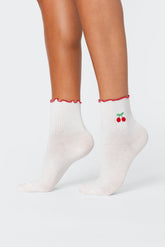 Cherry Socks