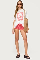 Flower Vase Oversized T Shirt