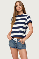 Valetta Oversized Striped T Shirt