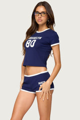 Brooklyn Contrast T Shirt