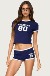 Brooklyn Contrast T Shirt