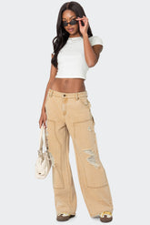 Alibi Distressed Carpenter Jeans