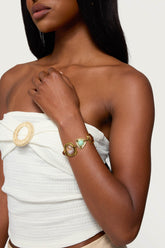 Stone Pendant Bracelet