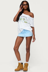 Bayside Slitted Micro Skort
