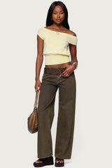 Michaela Off Shoulder Knit Top