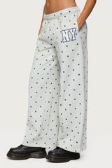 NY Babe Polka Dot Sweatpants