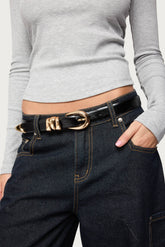 Venus Faux Leather Belt