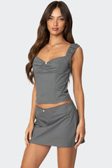 Adalyn Ruched Corset