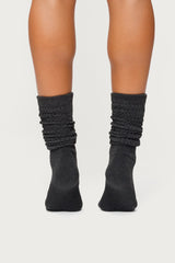 Slouchy Scrunch Socks