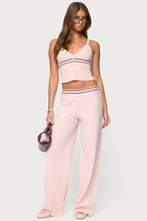 Miya Stripey Knit Pants