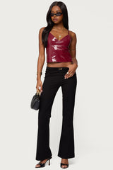 Carmie Vinyl Tank Top