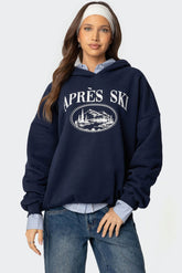 Apres Ski Oversized Hoodie