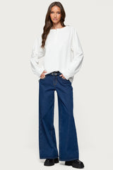 Cyrus Henley Oversized Top
