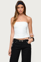 Karina Side Slit Tube Top