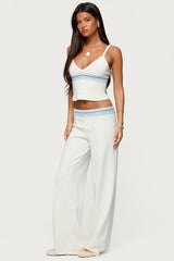 Miya Stripey Knit Pants