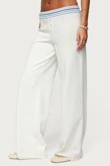 Miya Stripey Knit Pants