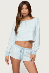 Margret Striped Long Sleeve Top