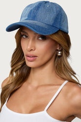Denim Baseball Cap