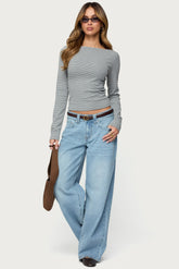Rivka Low Rise Straight Leg Jeans