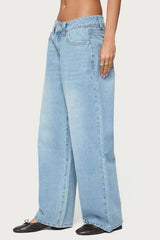 Rivka Low Rise Straight Leg Jeans