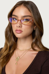 Rosalie Oval Glasses