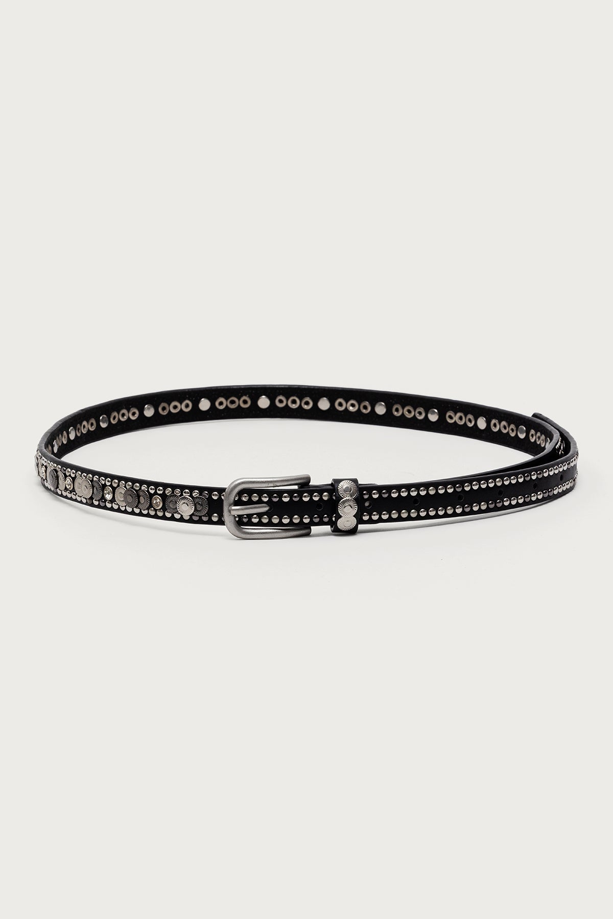 Get Studded Faux Leather Belt