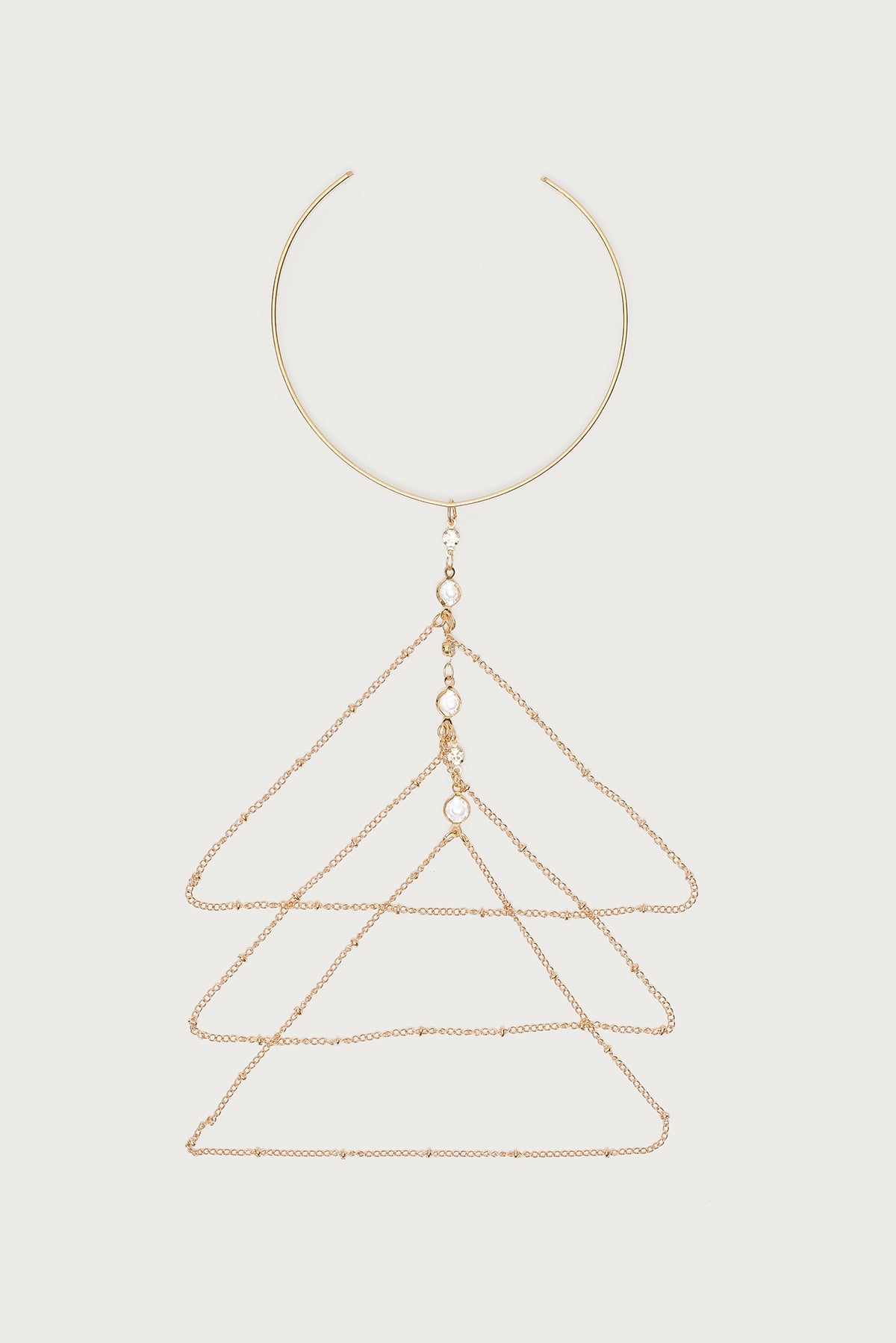 Festival Rhinestone Chain Arm Cuff