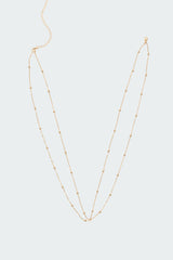Bead Double Belly Chain