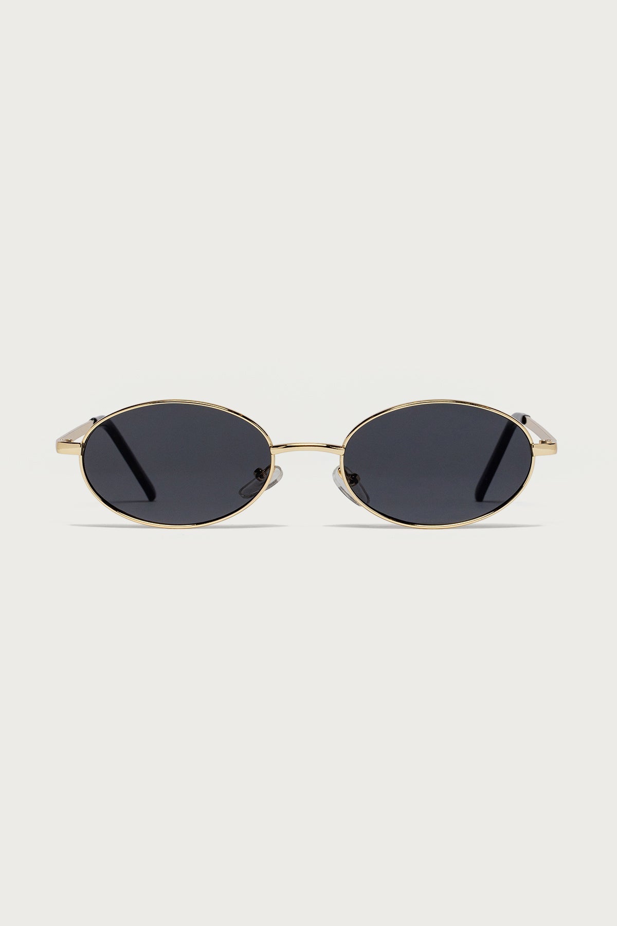 Naomie Oval Metal Sunglasses