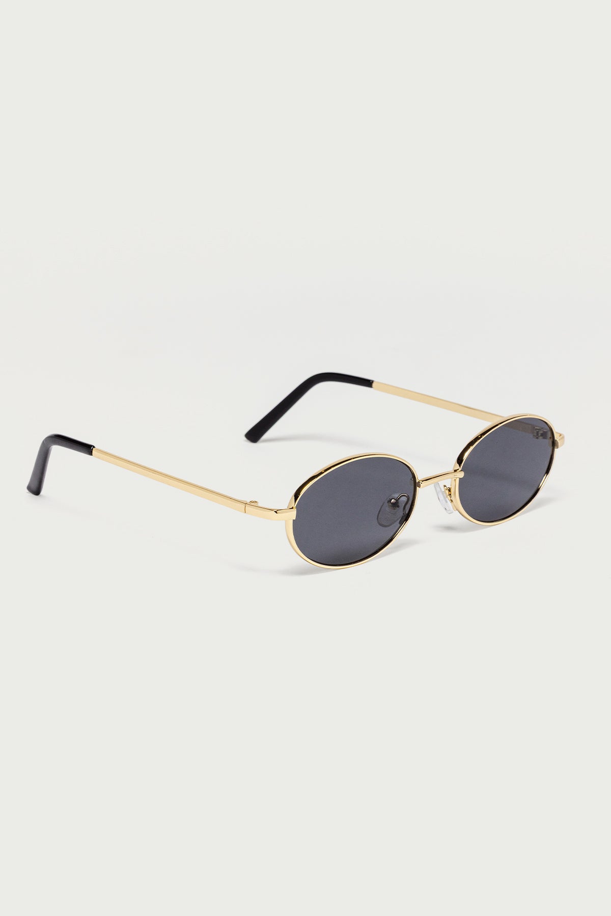Naomie Oval Metal Sunglasses
