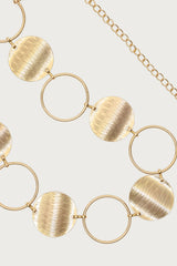 Chunky Circle Chain Belt